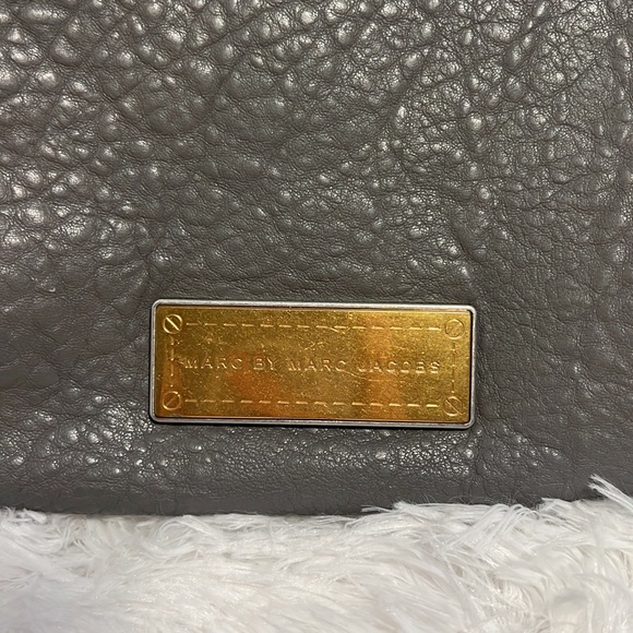 Marc by Marc Jacobs Washed Up Lauren Satchel in Dark Grey - Picture 4 of 10